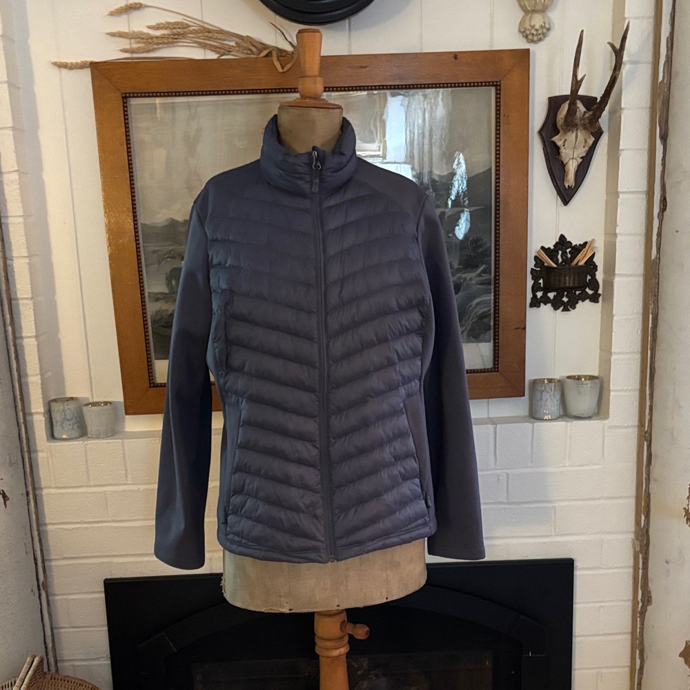 Women’s Blue Puffer Jacket